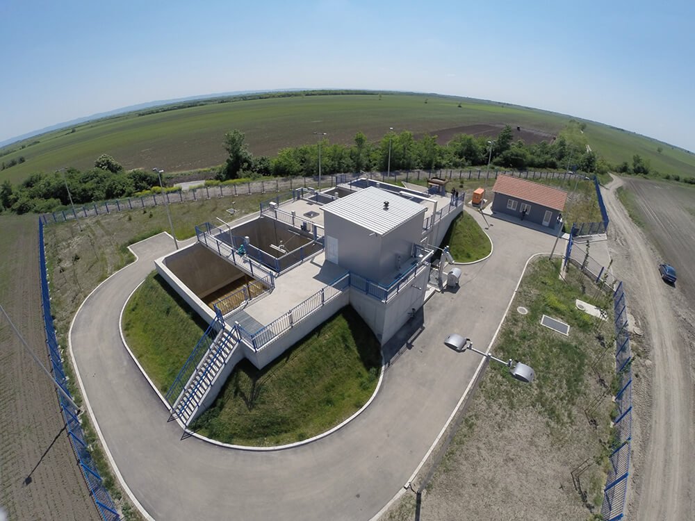 Stepanovićevo wwtp construction