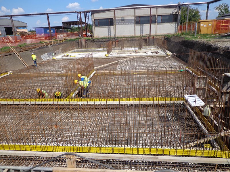 Wwtp construction  within the ’’Luxury Tannery ’’ business complex