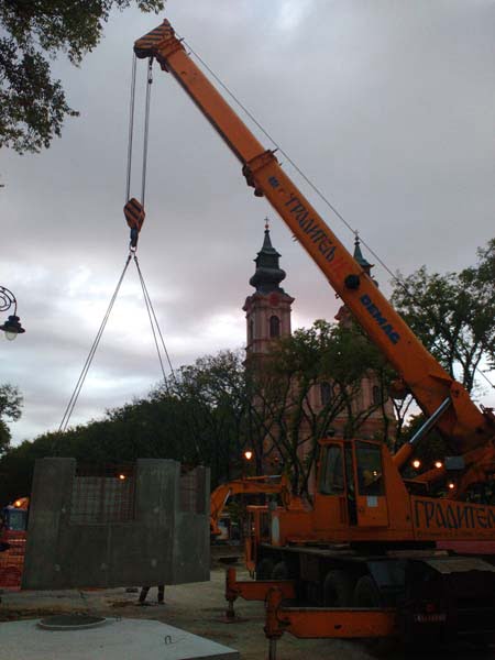 IZGRADNJA KOLEKTORA II, KOLEKTORA VII I GLAVNOG CEVOVODA