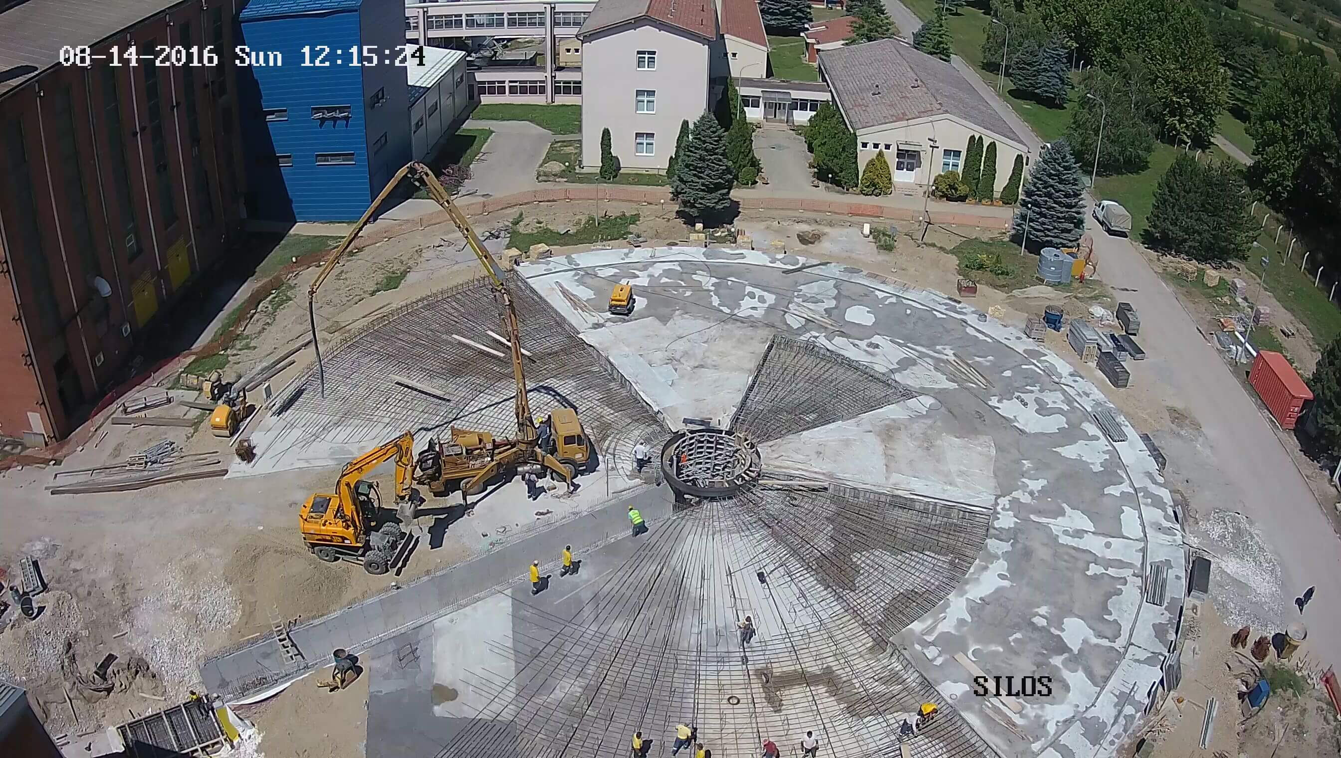 PREPARATION OF FOUNDATIONS FOR THE FINISHED GRAIN PRODUCTS STORAGE FACILITY IN KOVAČICA